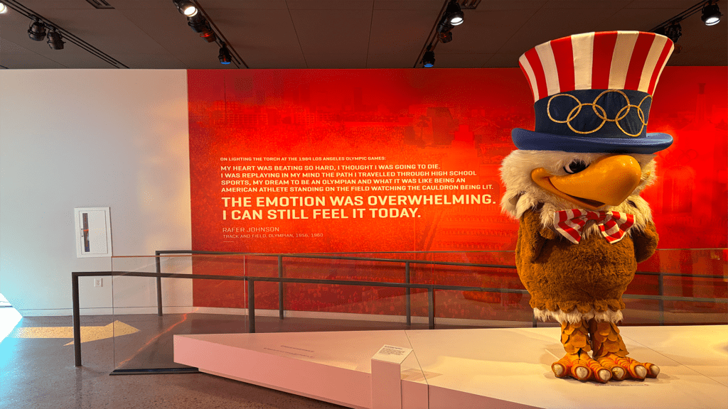 Sam the Eagle | U.S. Olympic & Paralympic Museum